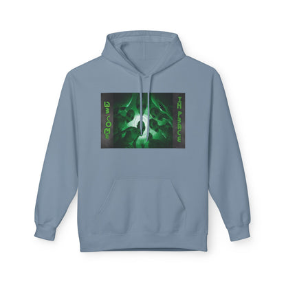 We come in peace – Limited Edition Unisex Midweight Fleece Hoodie