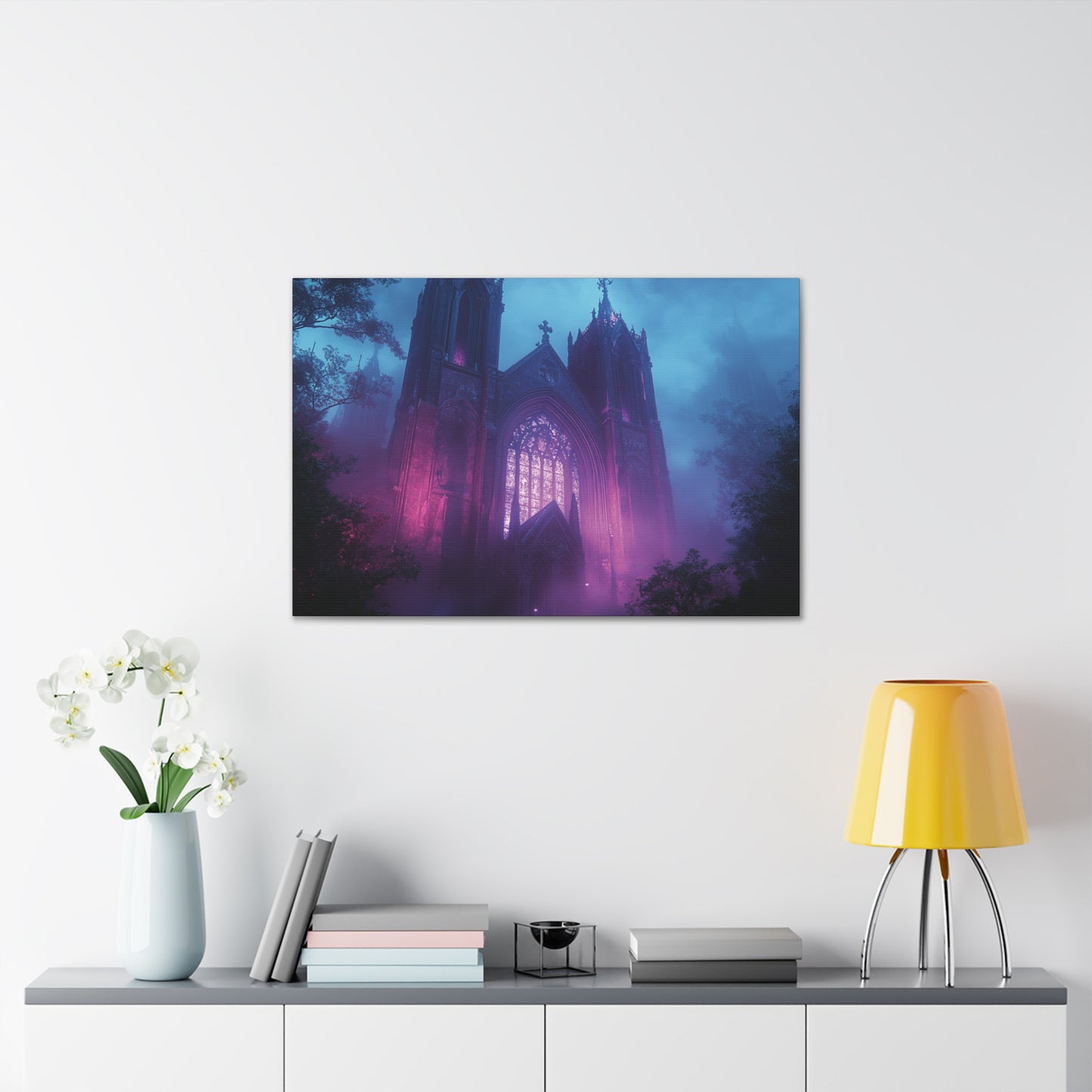 Ethereal Cathedral Canvas