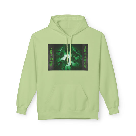 We come in peace – Limited Edition Unisex Midweight Fleece Hoodie
