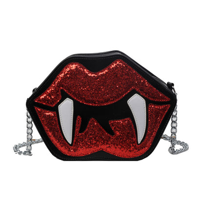 Sequin Fang Bag