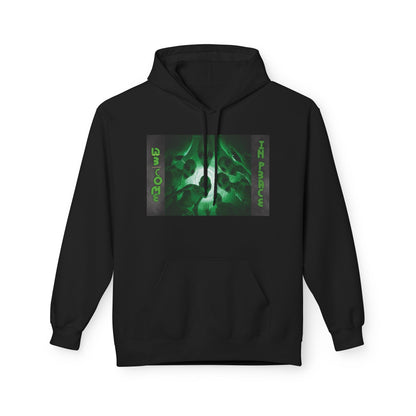 We come in peace – Limited Edition Unisex Midweight Fleece Hoodie