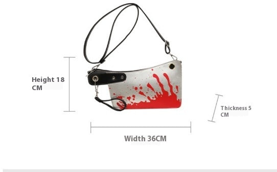 Kitchen Killer Knife Handbag Crossbody Bag